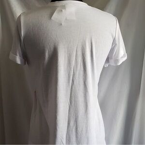 Stylish White Short Sleeve Men's Tee